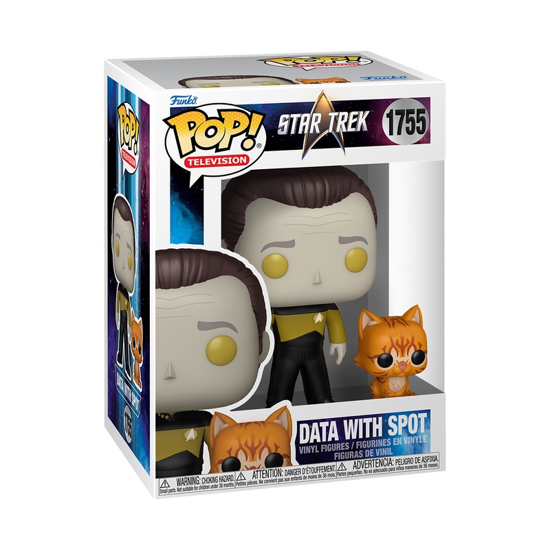 Funko Pop! TV: Star Trek – Data with Spot #1755