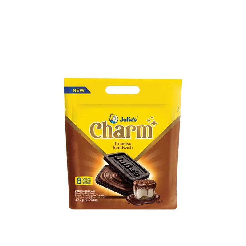 JULIES CHARM TIRAMISU SANDWICH 172G