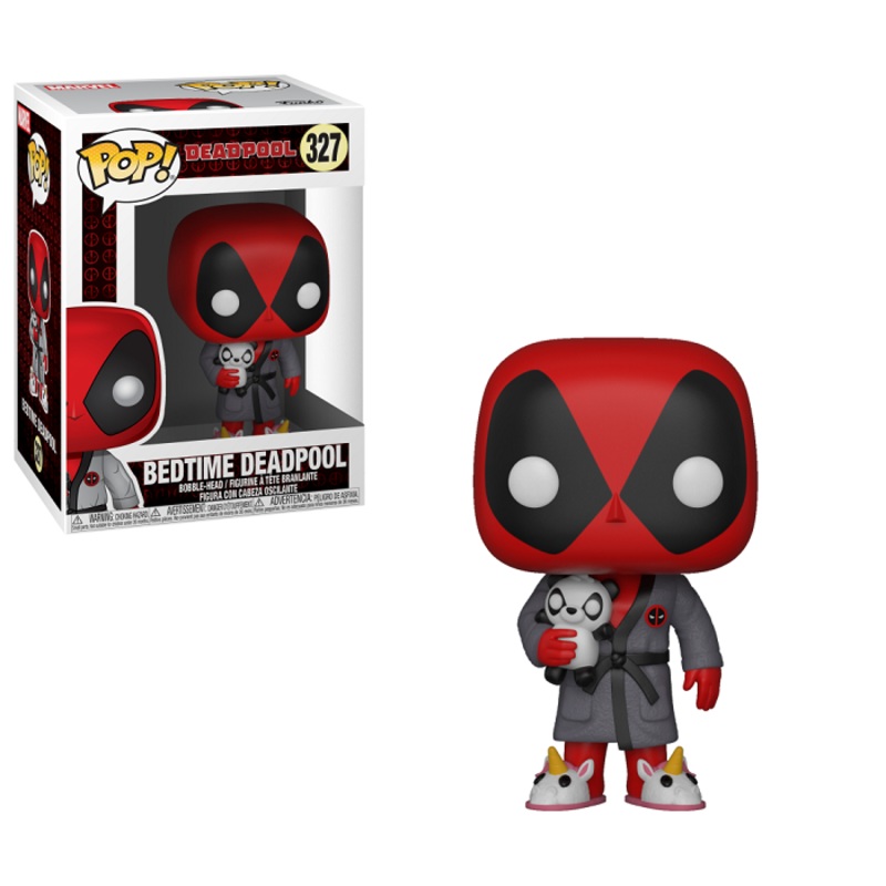 (DAMAGED BOX) Funko Pop! Deadpool – Bedtime Deadpool #327