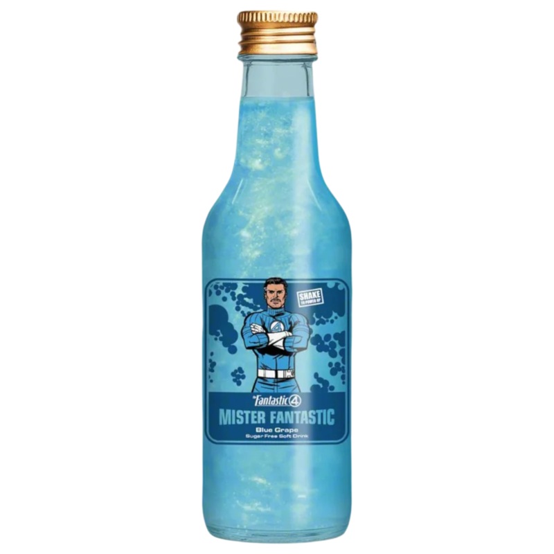 Fantastic 4 Mr Fantastic Blue Grape Super Potion (Sugar Free) – 11.2fl.oz (330ml)