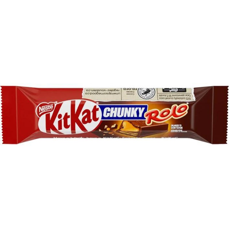 Kit Kat Chunky  Rolo  Canadian