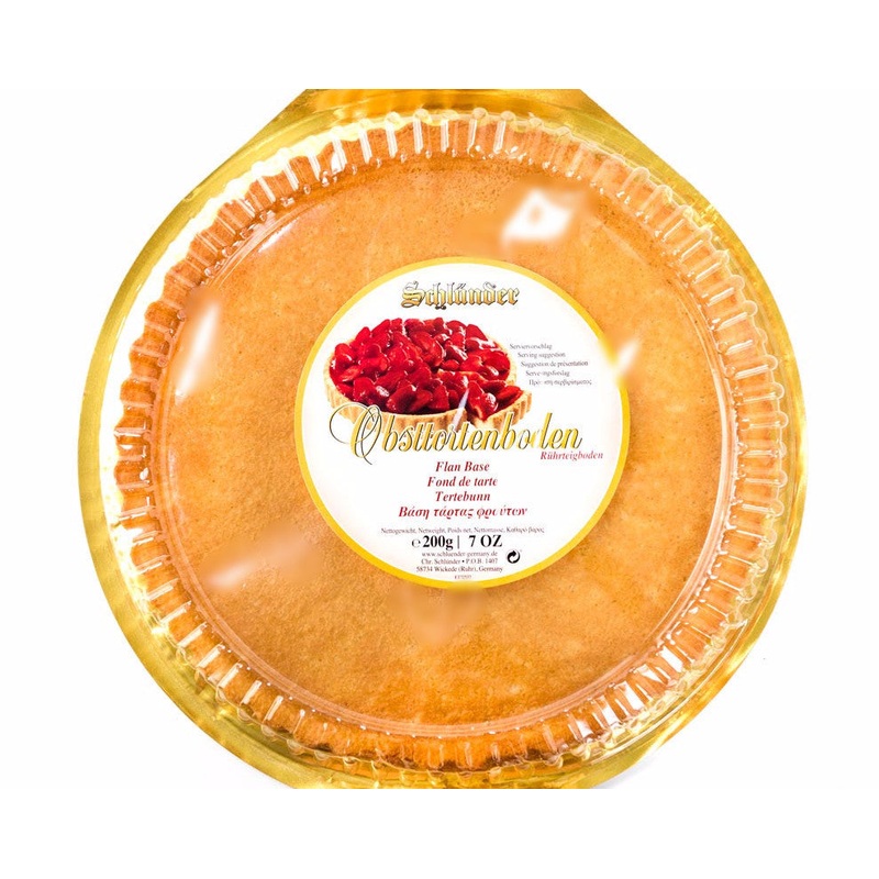 Sponge Cake – Flan Base, (Schlunder) 200g (7 oz)