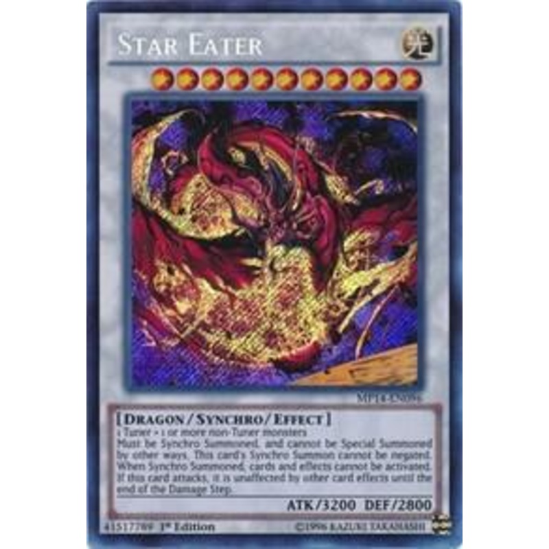 Star Eater – (1st Edition) (Secret Rare) 2014 Mega-Tins Mega Pack – MP14-EN096