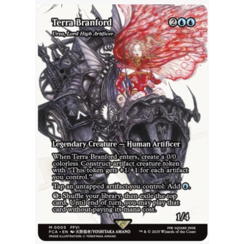 Terra Branford – Urza, Lord High Artificer (Showcase) – Final Fantasy: Through the Ages – #0005