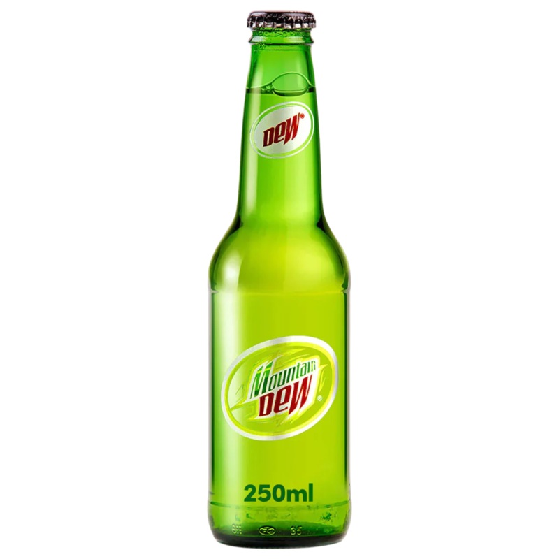 Mountain Dew Glass Bottle – 8.45fl.oz (250ml)