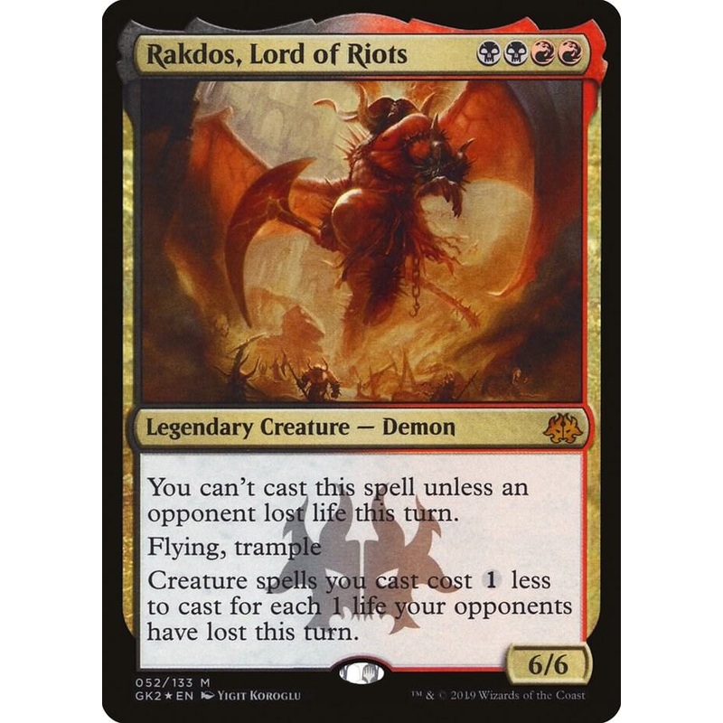 Rakdos, Lord of Riots (Foil) – Ravnica Allegiance: Guild Kits #052/133