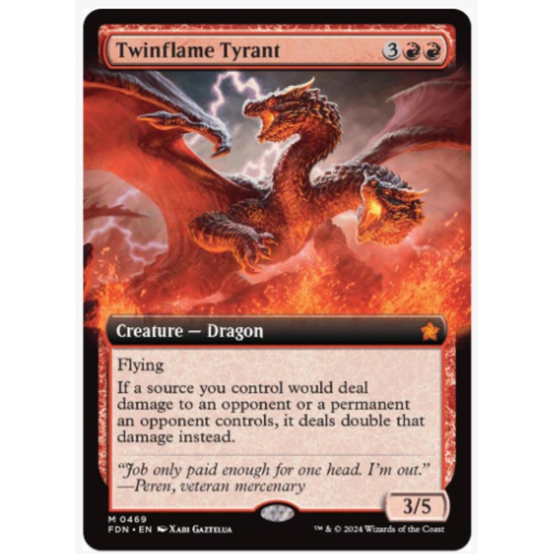 Twinflame Tyrant (Extended Art) – Foundations – #0469
