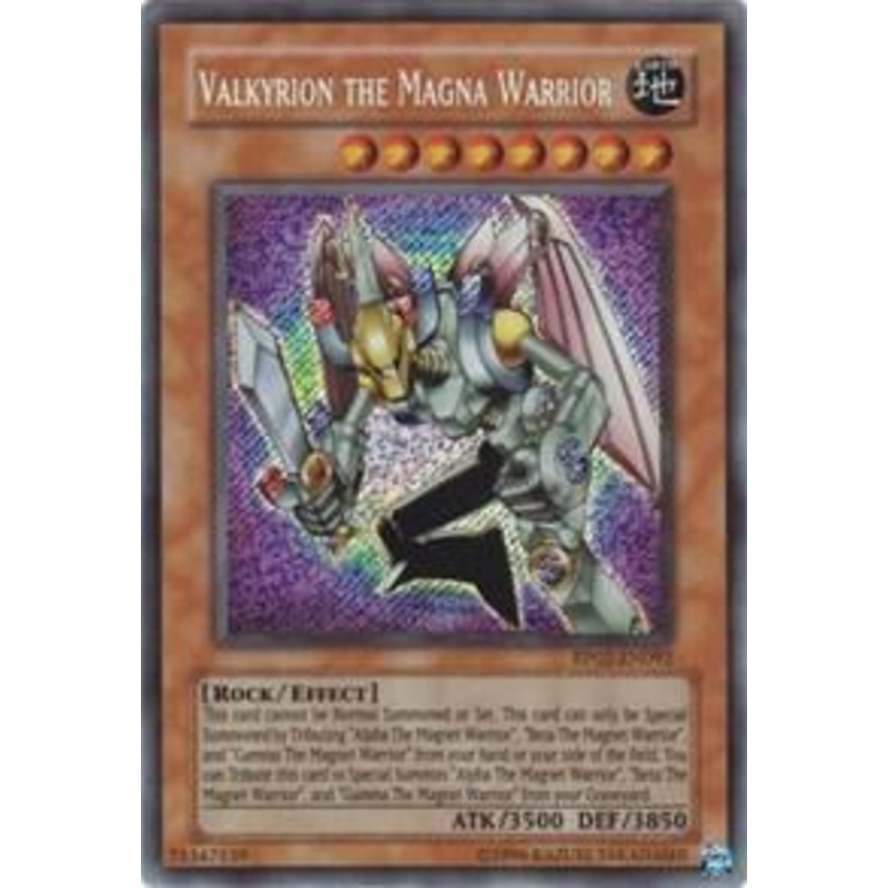 Valkyrion the Magna Warrior (Secret Rare) – Retro Pack 2 (2020 Date Reprint) RP02-EN092