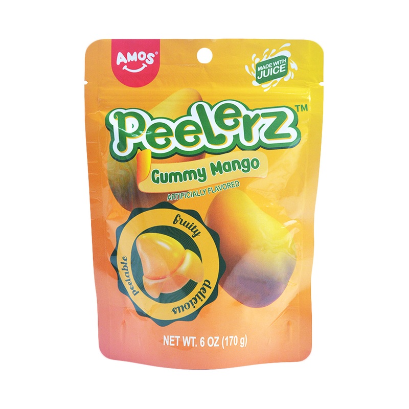 Amos Peelerz Peeling Gummies – Mango – 6oz