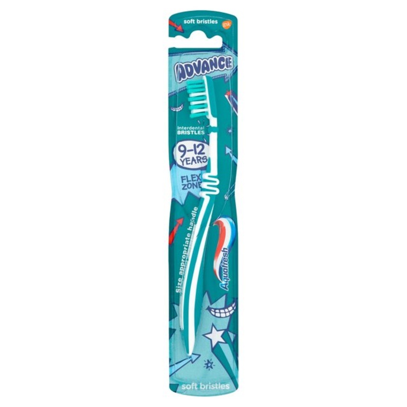 Aquafresh Advance 9-12 Years Kids Soft Toothbrush