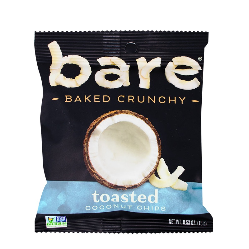 Bare Baked Crunchy Toasted Coconut Chips 15g – 18 Pack