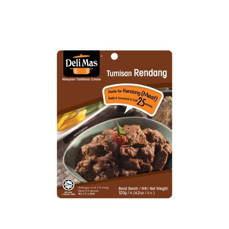 DELIMAS TUMISAN RENDANG 120G