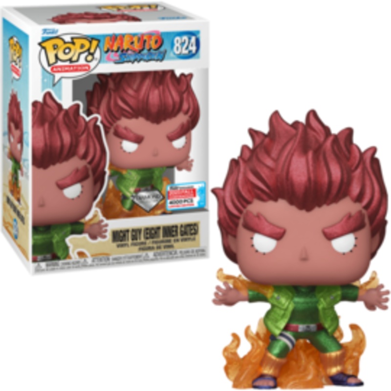 Funko Pop! Animation: Naruto Shippuden – Might Guy (Eight Inner Gates) #824 (2023 Fall Convention) (Diamond Collection)