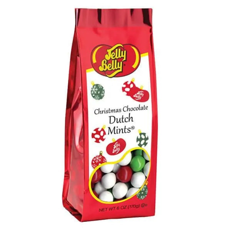 Jelly Belly Christmas Chocolate Dutch Mints: 12-Piece Case