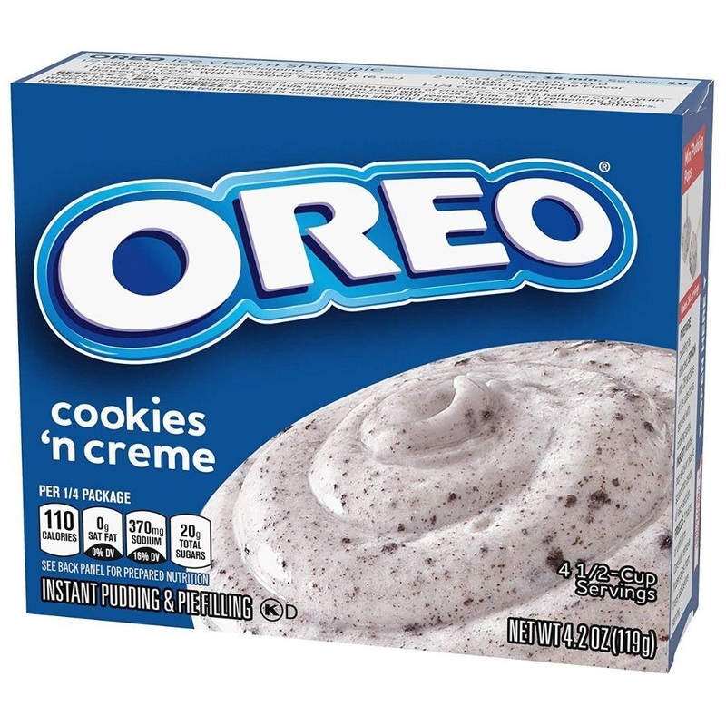 Kraft Jell-O Instant Pudding Oreo Cookies and Cream – 4.2oz