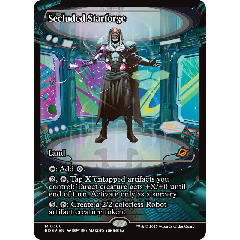 Secluded Starforge (Showcase) (Foil) – Edge of Eternities – #0366