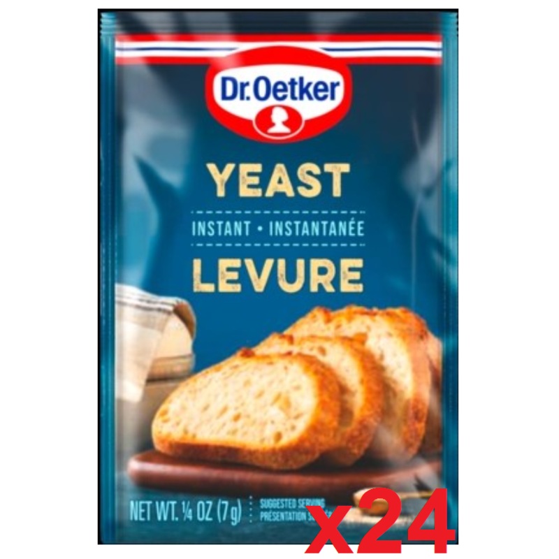 Yeast Levure (oetker) CASE (24 x (7gx3pk))