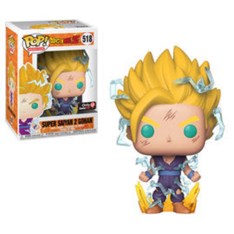 AUTOGRAPHED By  Stephanie Nadolny Funko Pop! Animation: Dragonball Z – Super Saiyan 2 Gohan (GameStop Exclusive) #518 (JSA Cert: WA631030)