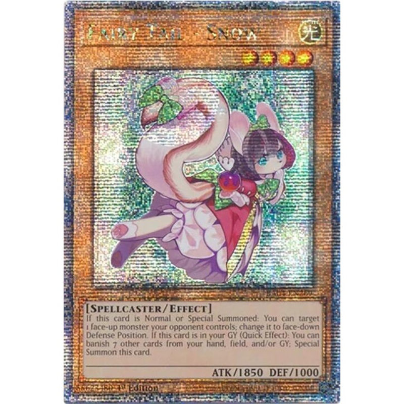 Fairy Tail – Snow (1st Edition) (Quarter Century Secret Rare) – Quarter Century Stampede – RA04-EN269