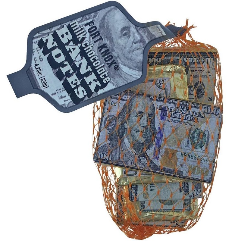 FORT KNOX CHOCOLATE MINI BANK NOTES Each