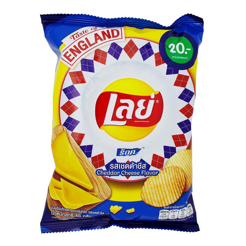 Lay’s Wavy Cheddar Cheese (Thailand) – 40g