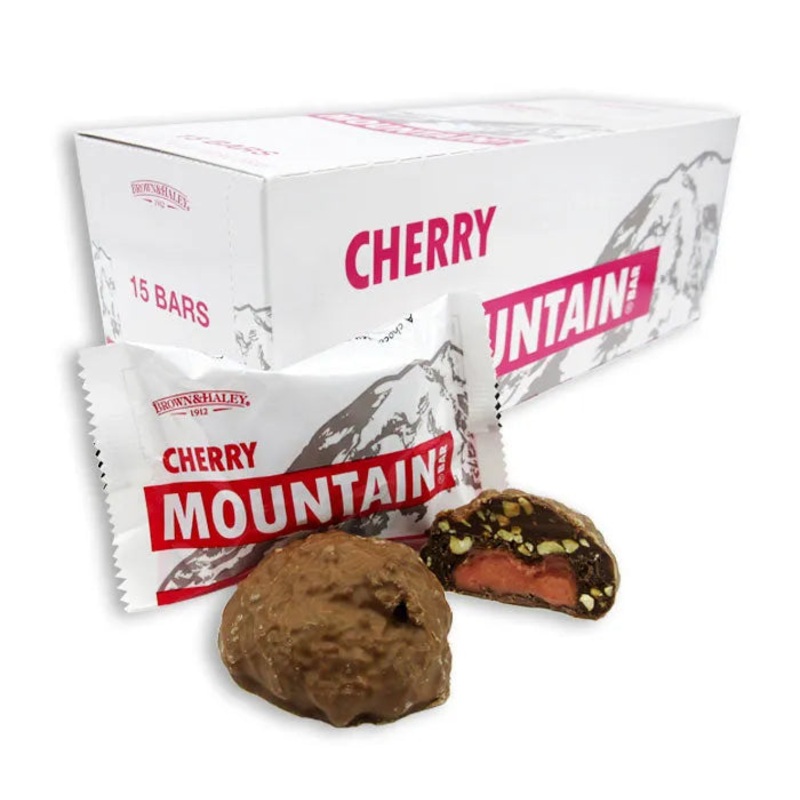 Mountain Candy Bars – Cherry: 15-Piece Box