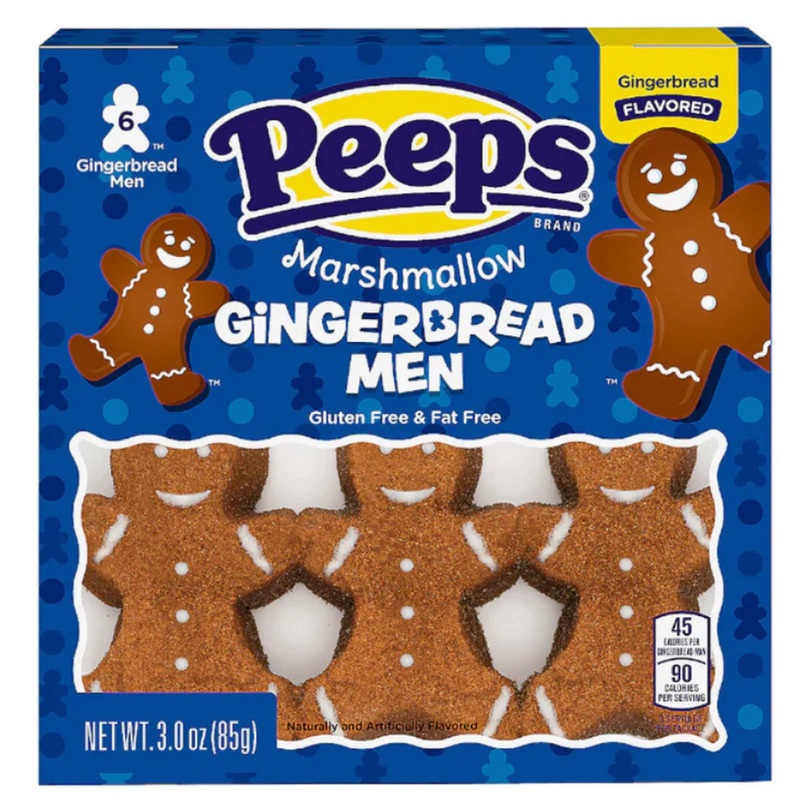 Xmas – Peeps Marshmallow Gingerbread Men 6pk X 12 Units