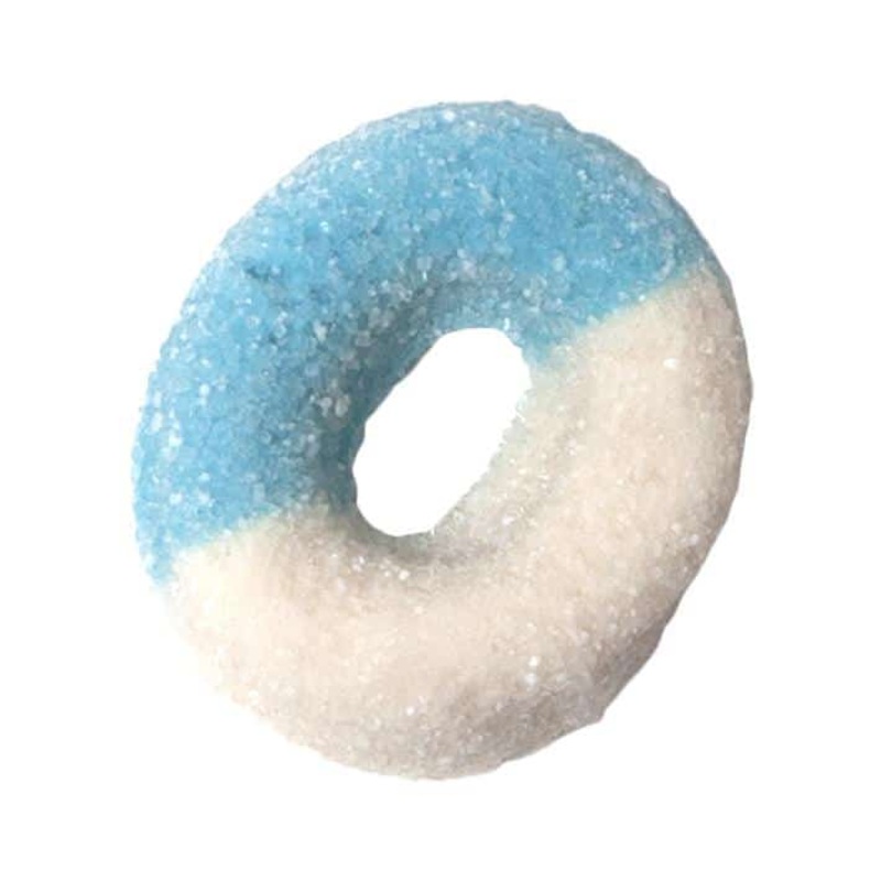 Clever Candy Gummy Rings  Blue Raspberry