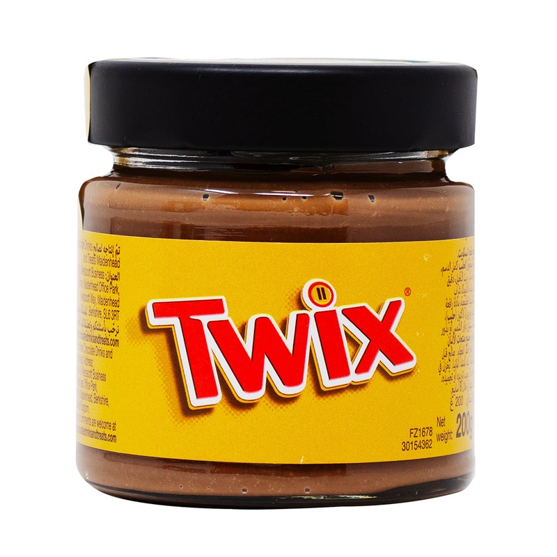 Twix Chocolate Caramel Spread With Crunchy Biscuits (UK) – 200g
