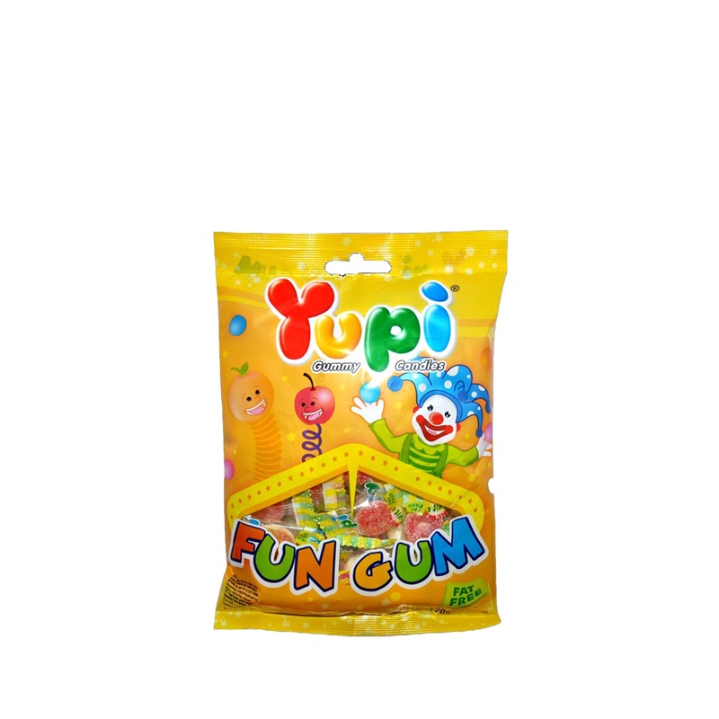 YUPI FUN GUM 110G UNIT