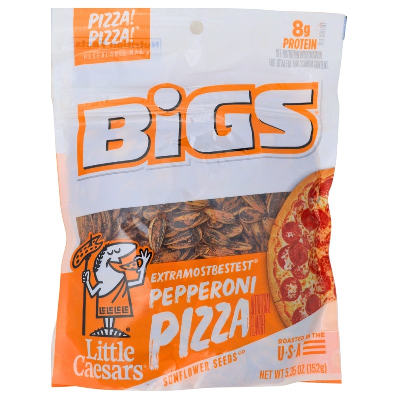 BIGS Little Ceasars Pizza Pepperoni Sunflower Seeds  5.35oz