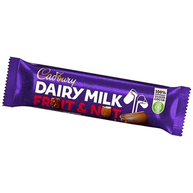 Cadbury Dairy Milk Fruit & Nut  49g Bar