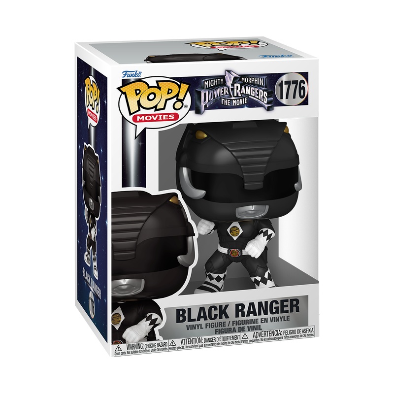Funko Pop! Movies: Mighty Morphin’ Power Rangers The Movie – Black Ranger #1776