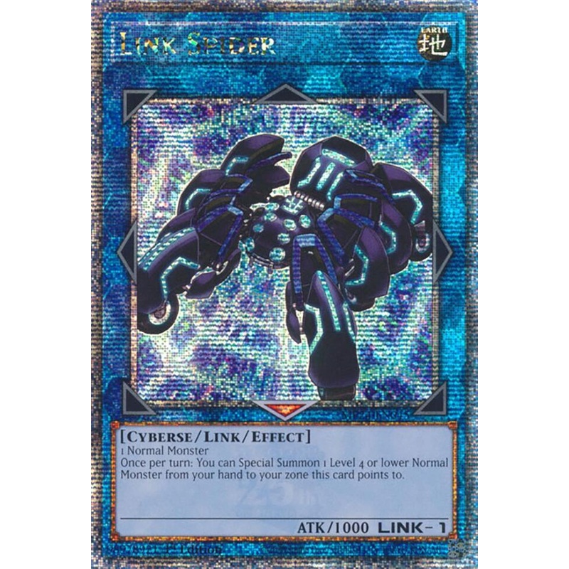Link Spider (1st Edition) (Quarter Century Secret Rare) – 25th Anniversary Tin: Dueling Mirrors – MP24-EN045