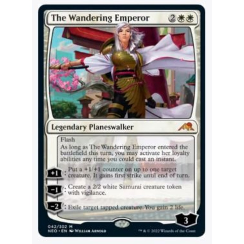 The Wandering Emperor – Kamigawa: Neon Dynasty – #042/302