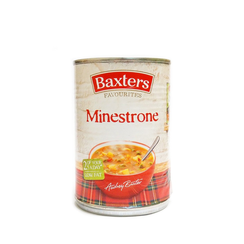BAXTERS MINESTRONE SOUP 400G UNIT