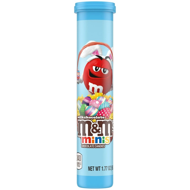 M&M’s Minis Milk Chocolate Easter Basket Candy – 1.77oz tube