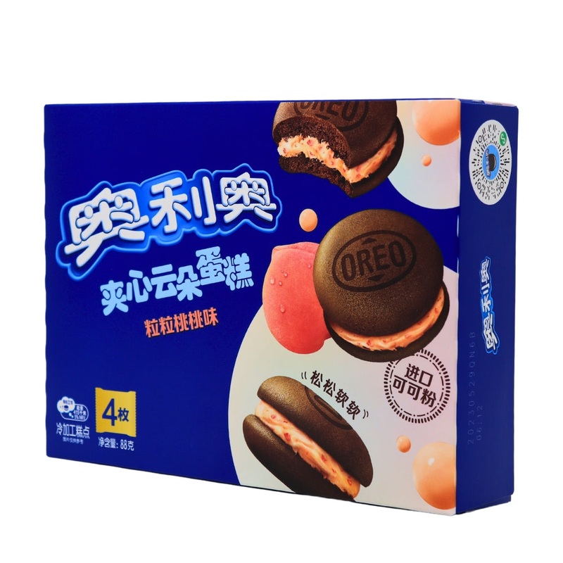 Oreo Peach Cakesters (China) – 88g