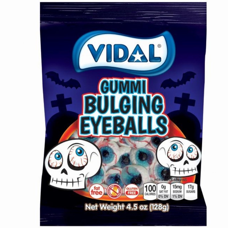 Halloween – Vidal Bulging Eyeballs Bag 4.5oz X 14 Units