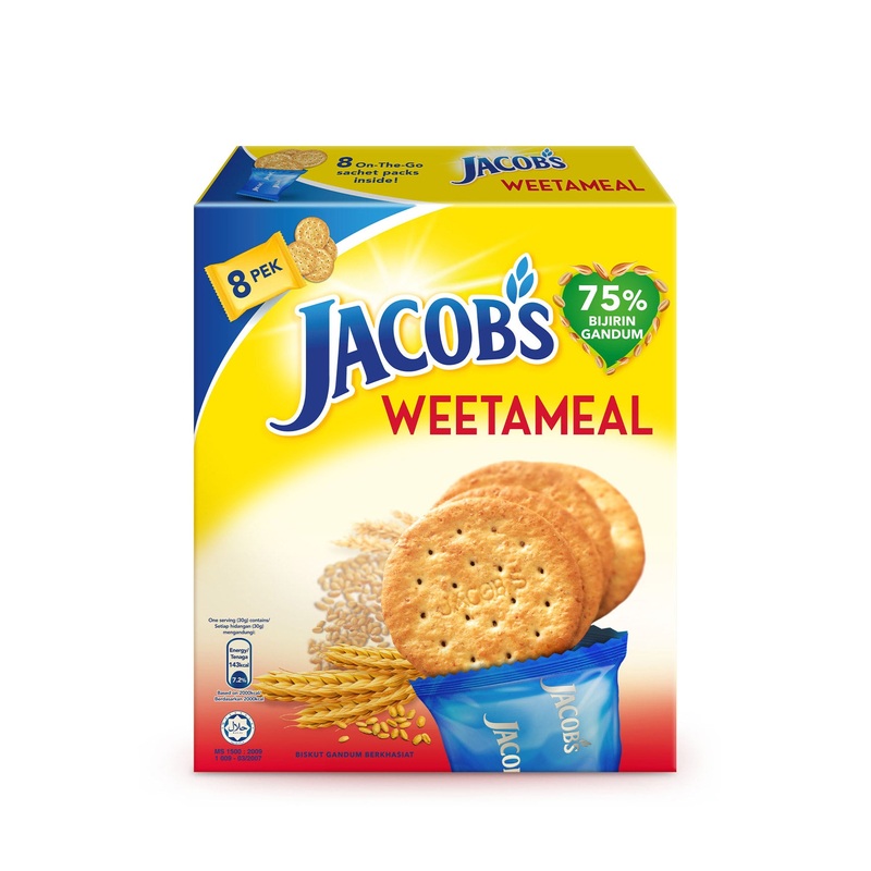 JACOB’S WEETAMEAL MULTIPACK 144G UNIT