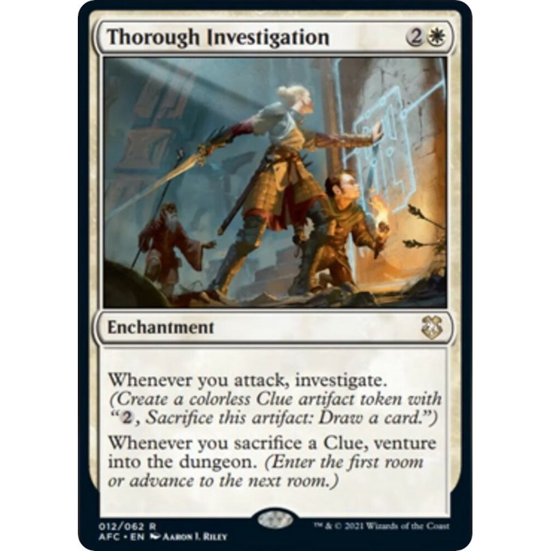 Thorough Investigation – Commander: Adventures in the Forgotten Realms – #012/062