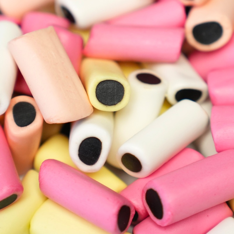 Cherry, Banana, Pineapple & Blackcurrant Soft Liquorice Sticks 125g (0.28lb)