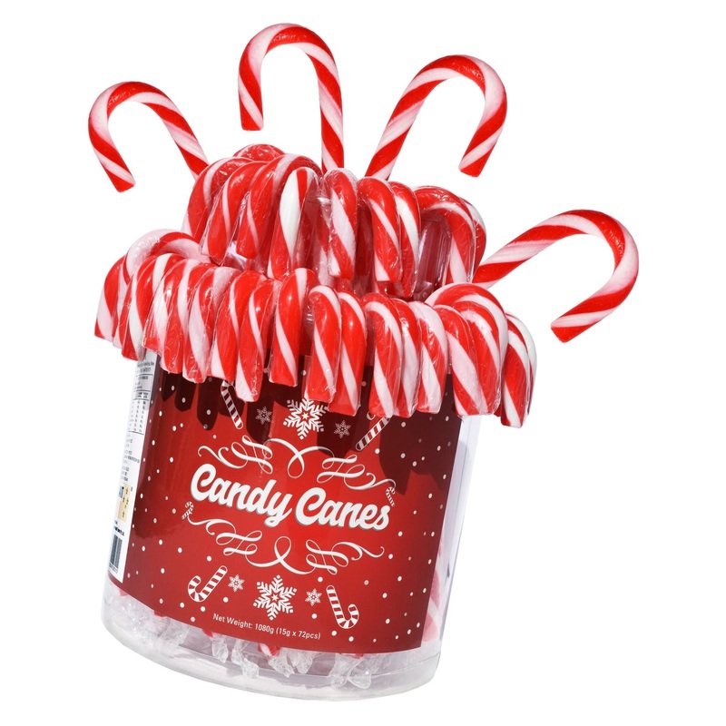 CHRISTMAS CANDY CANES 15g x 72pcs