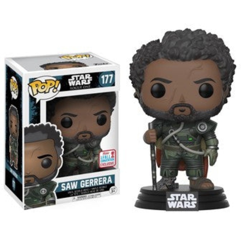 Funko Pop! Star Wars: Rogue One – Saw Gerrera #177