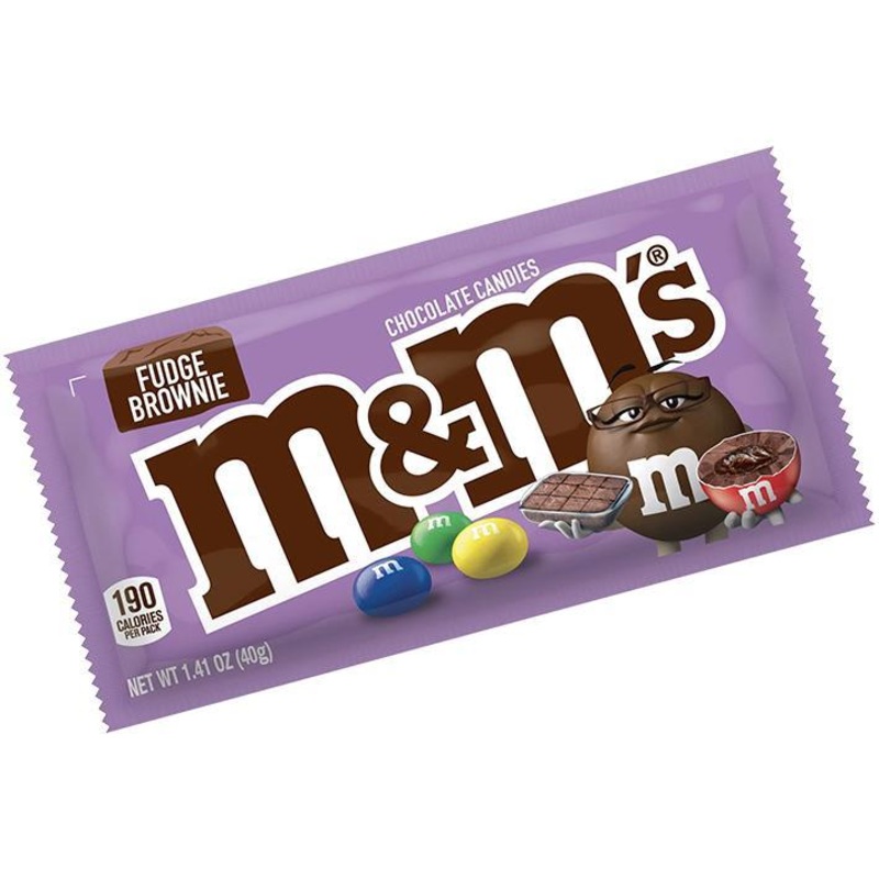 M&Ms  Fudge Brownie