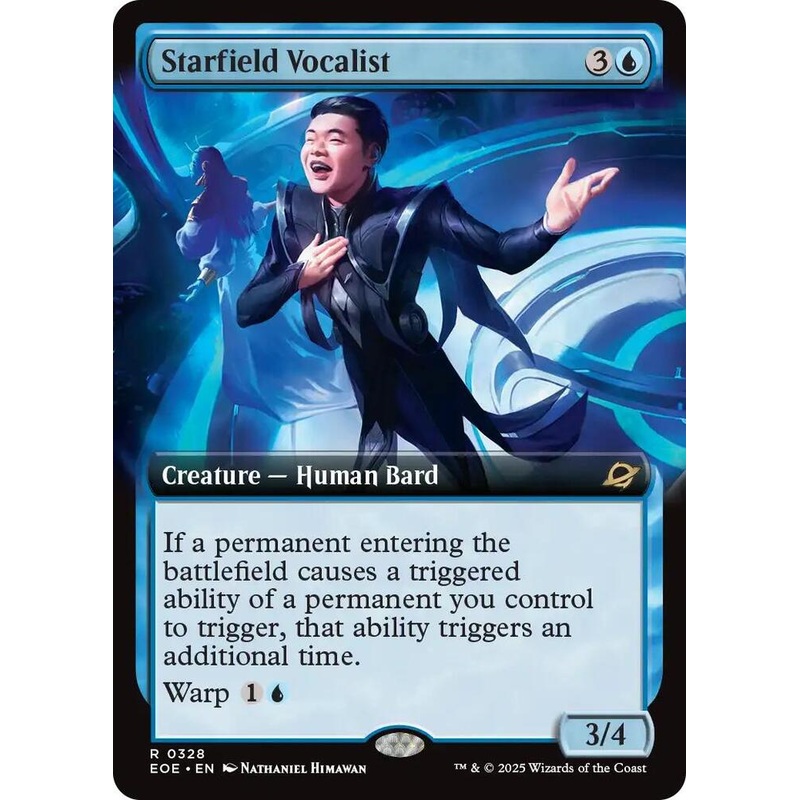 Starfield Vocalist (Extended Art) (Foil) – Edge of Eternities – #0328