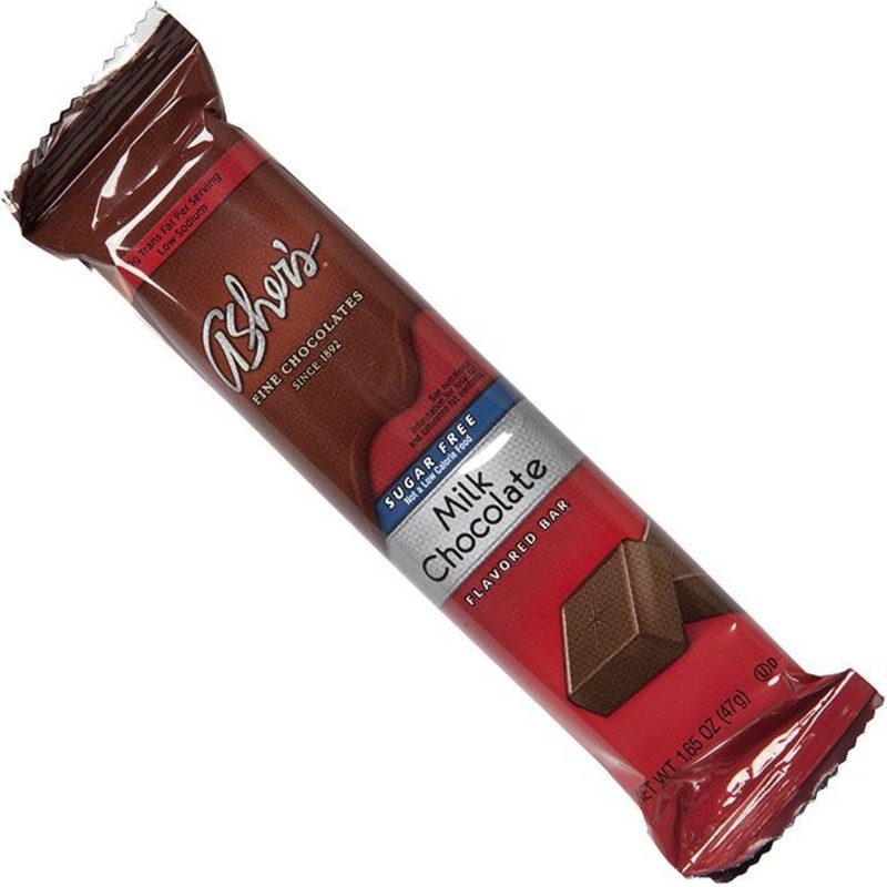 Ashers Sugar Free Milk Chocolate Bar
