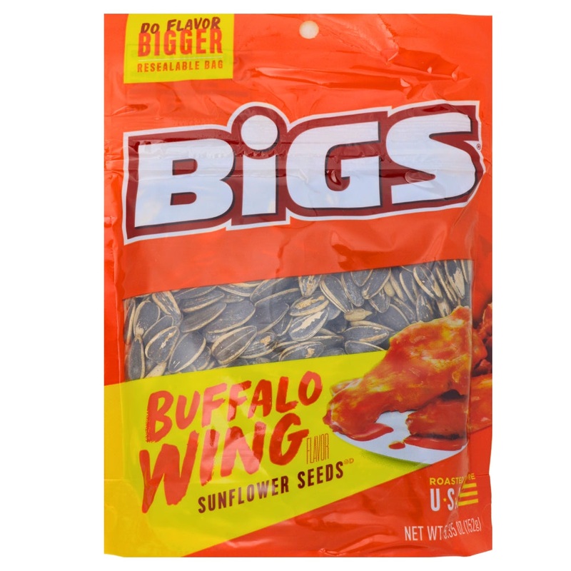 BIGS Buffalo Wings Sunflower Seeds – 152 g