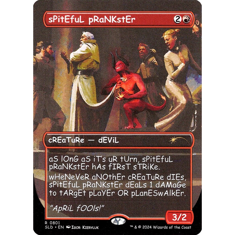sPitEfuL pRaNKstEr – Secret Lair Drop Series #0801