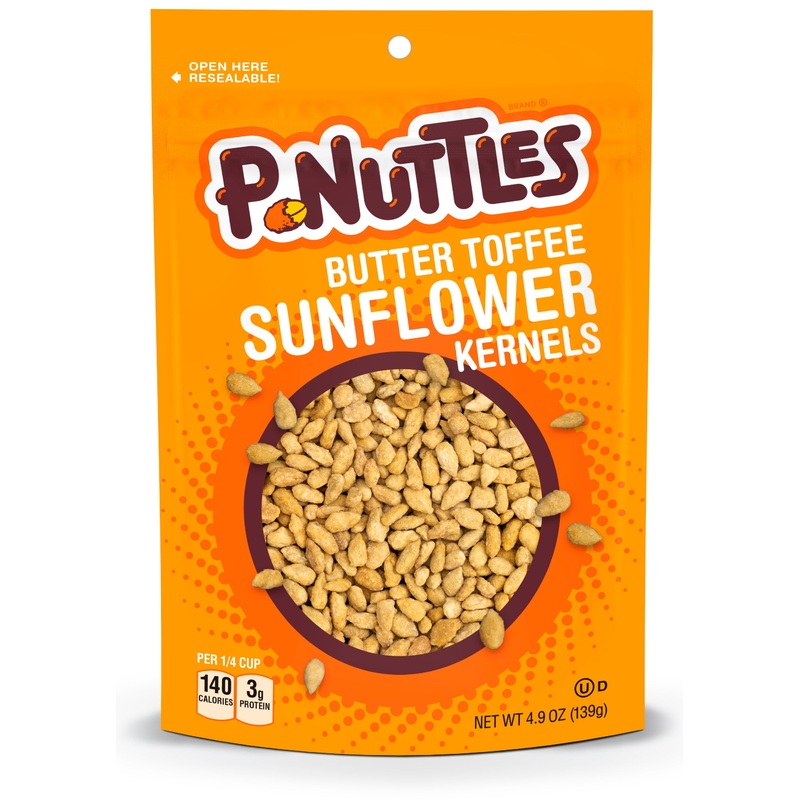 Pnuttles Butter Toffee Sunflower Kernels 4.9oz bag 4.9oz Bag